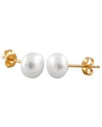 Splendid - 14k 5-5.5mm Freshwater Pearl Earrings - Lyst