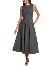 Officine Generale - Officine Generale Bertille Wool Midi Dress - Lyst