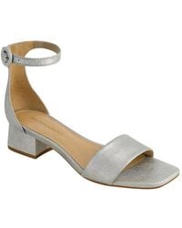 Bernardo - Jalena Suede Low Heel Sandal - Lyst