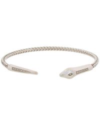 Meshmerise - 18K Rose Vermeil 0.12 Ct. Tw. Diamond Mesh Bangle - Lyst