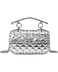 Tiffany & Fred Paris - Quilted & Studded Leather Crossbody - Lyst