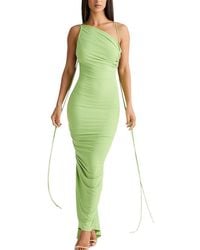 Ariele Tesoro - One Shoulder Maxi Dress - Lyst