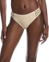 Carmen Marc Valvo - Crochet Bikini Bottom - Lyst