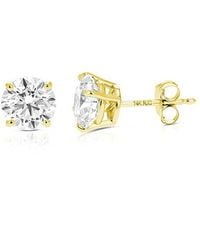 Amairah - 14K 3.00 Ct. Tw. Lab-Grown Diamond Earrings - Lyst