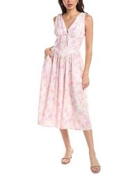 JLuxe - Sleeveless Midi Dress - Lyst