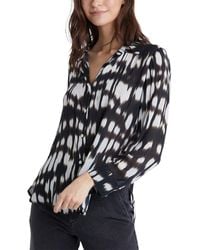 Bella Dahl - Flowy Button Down Shirt - Lyst