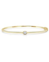 Sabrina Designs - 14K 0.19 Ct. Tw. Diamond Bangle Bracelet - Lyst
