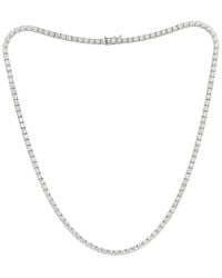 Diana M. Jewels Fine Jewellery 14k 12.50 Ct. Tw. Diamond Necklace - Metallic