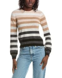 Isla - Ariana Stripe Cashmere Sweater - Lyst