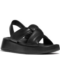 Fitflop - F-Mode Leather Sandal - Lyst