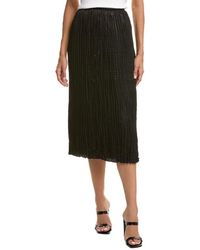 Bella Dahl - Pleated Midi Skirt - Lyst