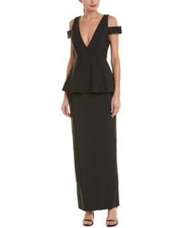 MILLY Claudia Gown - Black