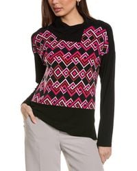 Joseph Ribkoff - Cowl Tunic Top - Lyst