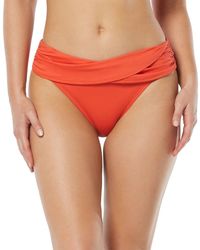 Vince Camuto - Draped High-Waist Bikini Bottom - Lyst