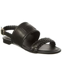 Tod's - Leather Sandal - Lyst
