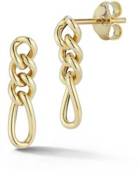 Ember Fine Jewelry - 14k Chain Earrings - Lyst