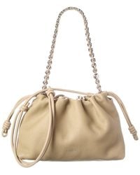 Loewe - Flamenco Medium Leather Bucket Bag - Lyst