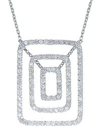 Diana M. Jewels - Fine Jewelry 14k 2.00 Ct. Tw. Diamond Necklace - Lyst