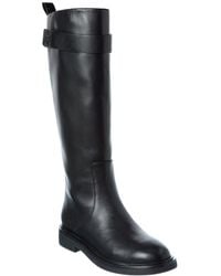 Tory Burch - Double T Leather Utility Boot - Lyst