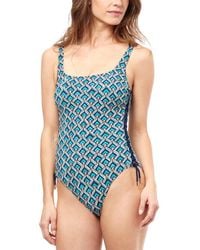 Gottex - Masquerade Round Neck One-Piece - Lyst