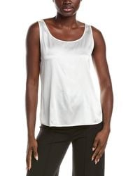 Max Mara - Pan Silk-Blend Tank Top - Lyst