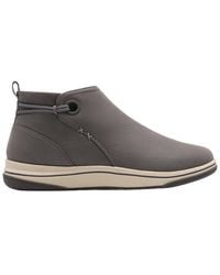 Clarks - Cloudsteppers Dark Grey Boot - Lyst