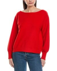 WeWoreWhat - Balloon Sleeve Wool-Blend Sweater - Lyst