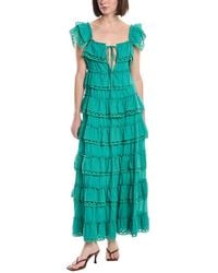 Beulah London - Tiered Maxi Dress - Lyst
