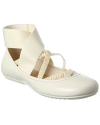 Dior - Shade Leather Ballet Flat - Lyst