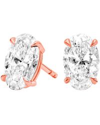 Lab Grown Diamonds - Amairah 14K 2.00 Ct. Tw. Lab-Grown Diamond Earrings - Lyst