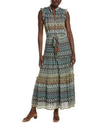 Julia Jordan - Knit Lurex Maxi Dress - Lyst