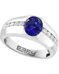 Effy Fine Jewelry - 14K 2.04 Ct. Tw. Diamond & Tanzanite Ring - Lyst