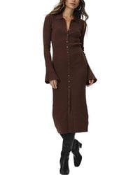 PAIGE - Sundara Silk-Blend Dress - Lyst