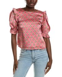 Emerson Fry - Pearl Silk Blouse - Lyst