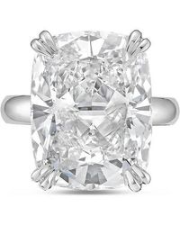 Diana M. Jewels - Diana M. Platinum 12.00 Ct. Tw. Lab-Grown Diamond Solitaire Ring - Lyst