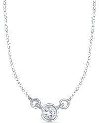 True Diamond - 14K 0.23 Ct. Tw. Diamond Necklace - Lyst