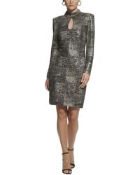 Vince Camuto - Long Sleeve Mini Dress - Lyst