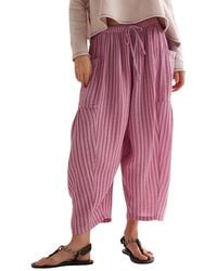 Free People - Striped Quinn Pant - Lyst