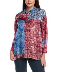 Johnny Was - Petite Slim Audrey Silk Tunic - Lyst