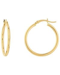 HAWLEY ST - 14K Polished Earrings - Lyst