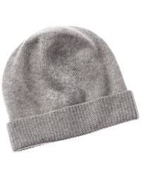 Portolano - Folded Cuff Cashmere Hat - Lyst