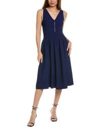 Stella McCartney - Compact Knit Midi Dress - Lyst
