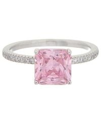 Juvell - 18K Plated Topaz Cz Ring - Lyst