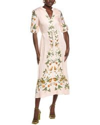 Maison Tara - Sabra Midi Dress - Lyst