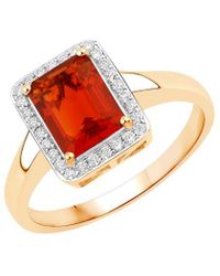 Diana M. Jewels - Fine Jewelry 14k 1.20 Ct. Tw. Diamond & Fire Opal Ring - Lyst
