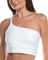 Beyond Yoga - Spacedye One-shoulder Long Line Bra - Lyst