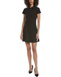 Theory - Cap Sleeve Polo Dress - Lyst