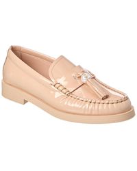 Jimmy Choo - Addie Pearl Patent Loafer - Lyst