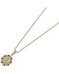 Ebru Jewelry - Protection & Luck Cz Pendant Necklace - Lyst