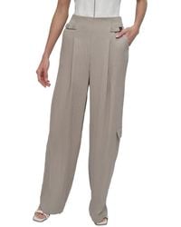 DKNY - Weathered Twill Cargo Pant - Lyst